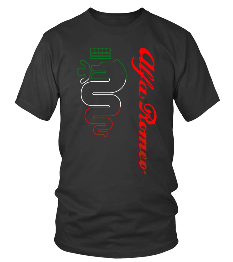 New ALFA ROMEO Logo BK - T-shirt | Teezily