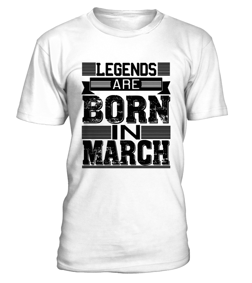 born in march t shirt