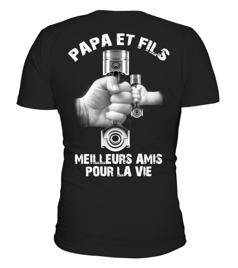 Tee shirt papa fils hotsell