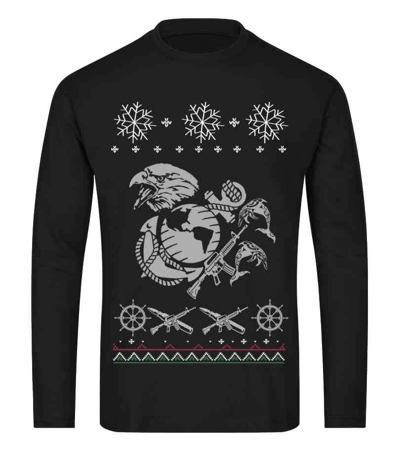 usmc christmas sweater