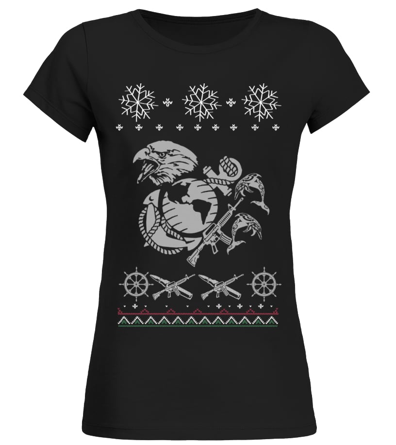 usmc christmas sweater