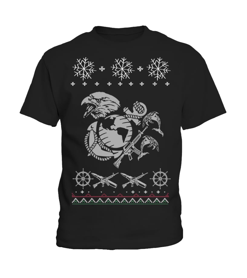 usmc christmas sweater