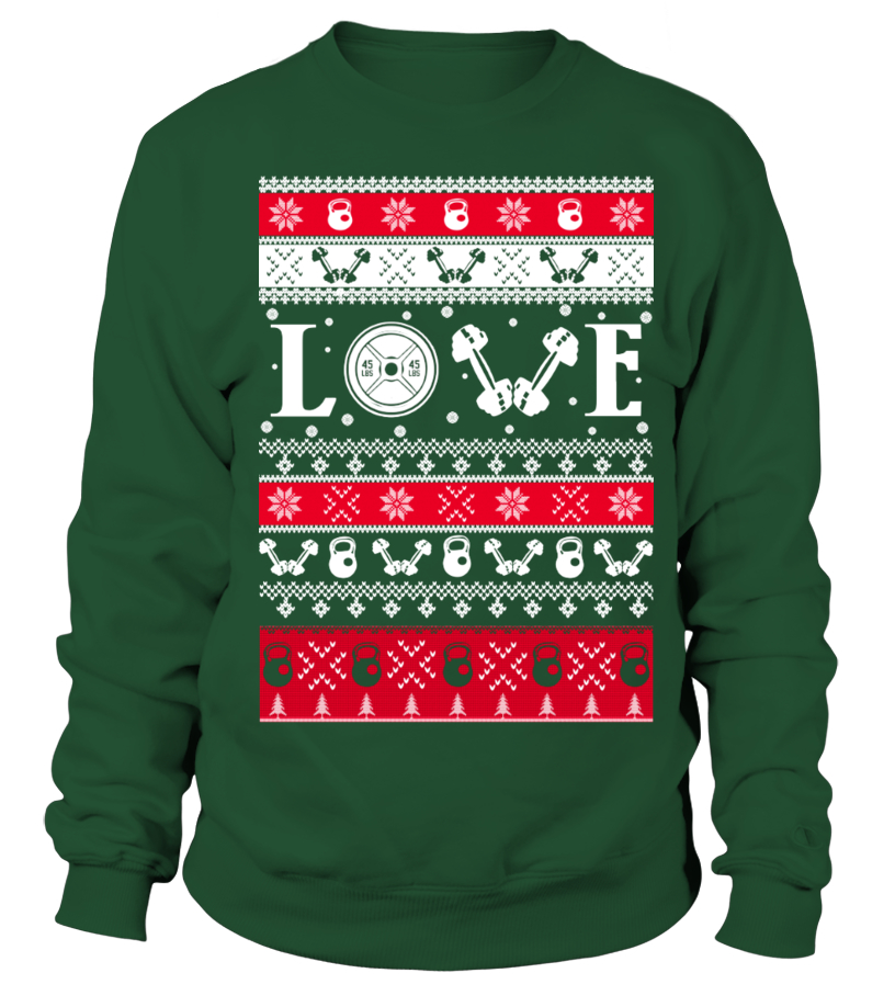 fitness ugly sweater