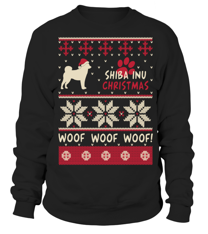 Shiba Inu Ugly Christmas Sweater Funny Gift T Shirt