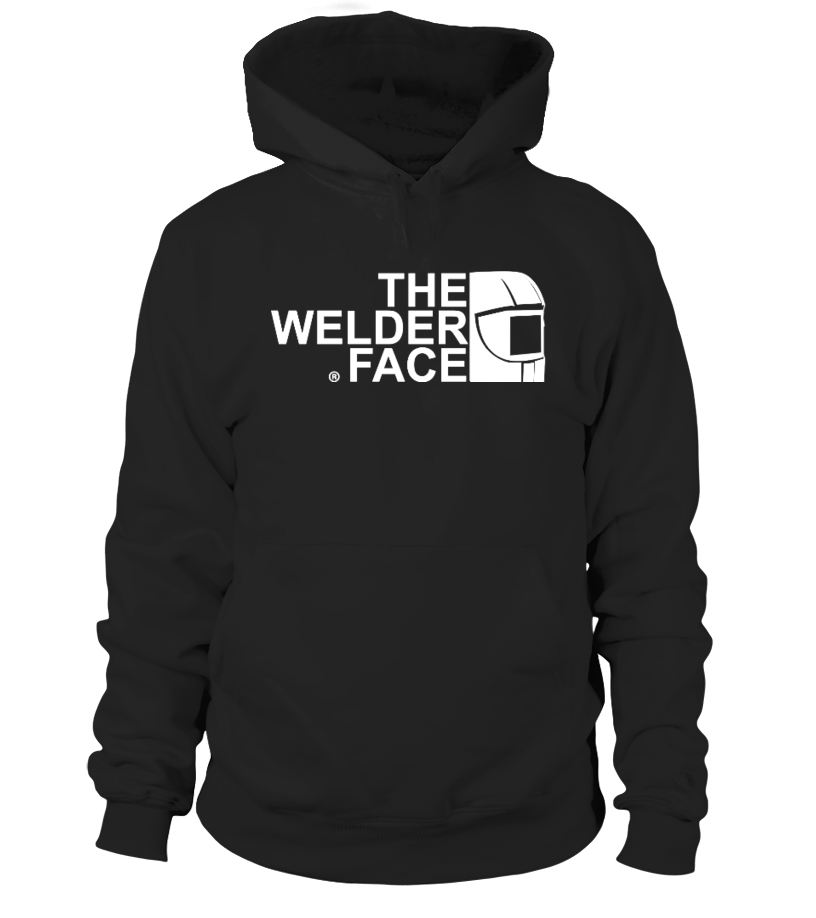 the welder face hoodie