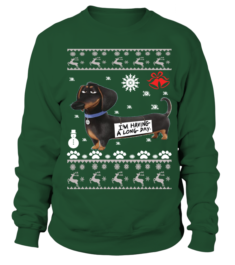 Dachshund Ugly Christmas Sweater 