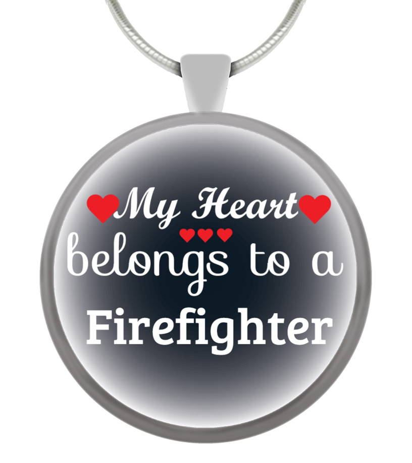 Firefighter necklace hot sale for girlfriend