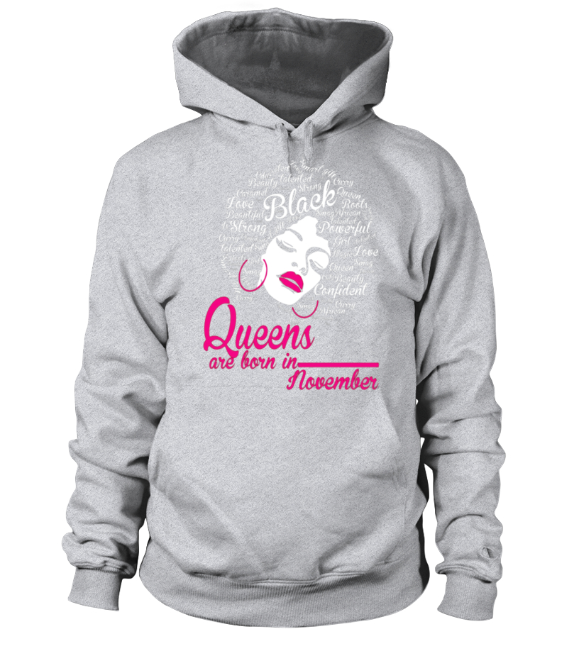 Queens are born in November Strong Black Woman Tee Shirts