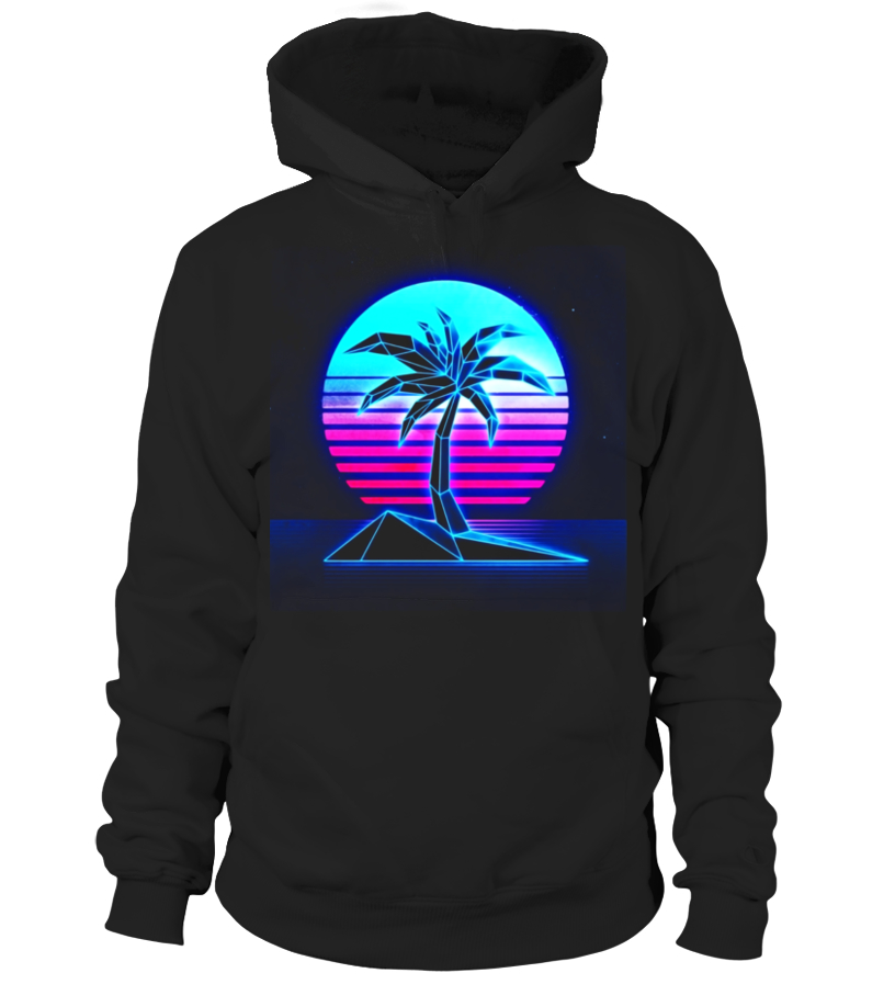 Vaporwave store sunset hoodie