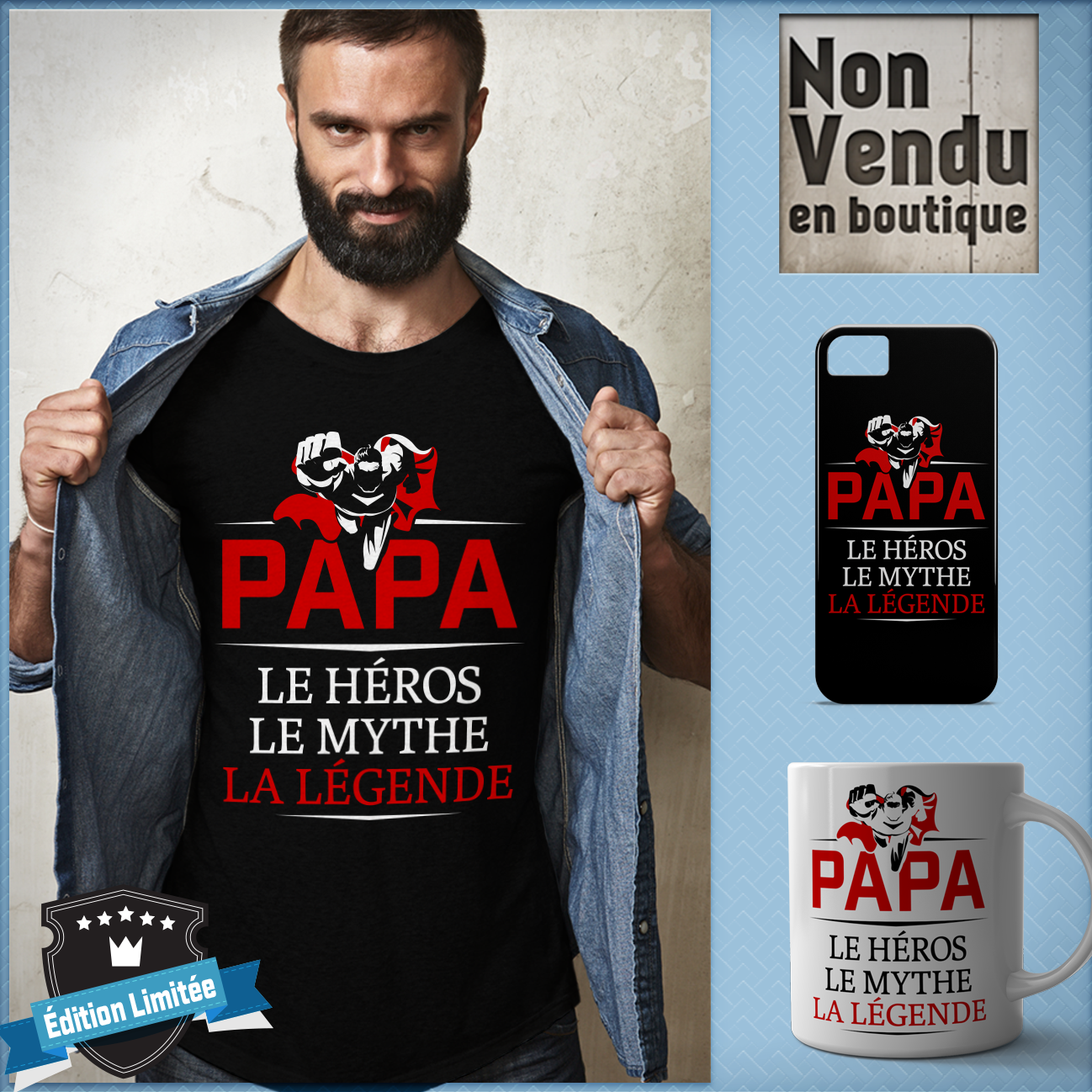 T-shirt PAPA 
